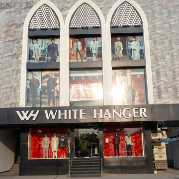 White Hanger Faridabad storefront